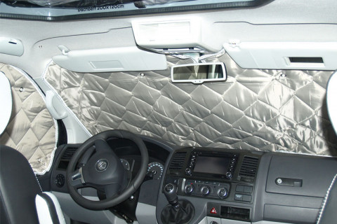 VW-T5/T6 Isoflex priekinių langų šilumos izoliacija