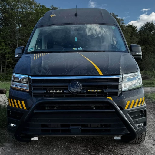 Комплект интеграции LED Flat-X фар для решетки радиатора VW Crafter 2-го поколения Grand California | ECE сертифицированный
