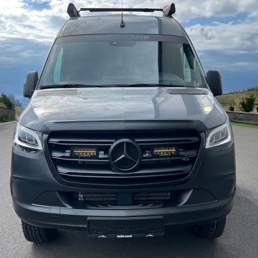 Комплект интеграции LED фар для решетки радиатора MB Sprinter W907 2019 -2024 | Стандартный | ECE сертифицированный