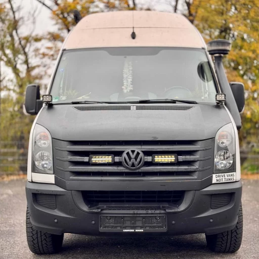 Комплект интеграции LED фар для решетки радиатора VW Crafter 1-го поколения Facelift | Стандартный | ECE сертифицированный