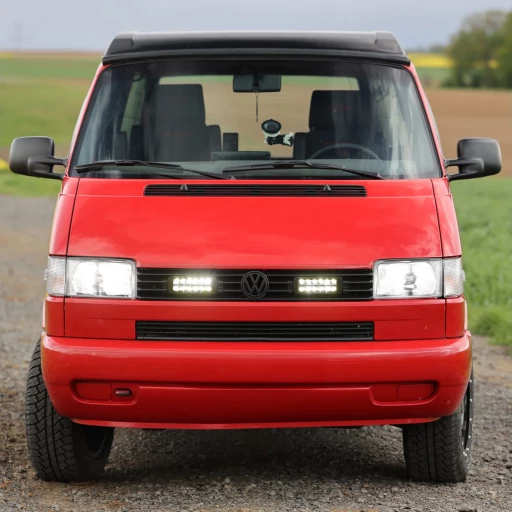 VW T4 Короткий Комплект Интеграции Решетки с LED Фарами | Стандартный | Сертифицировано ECE