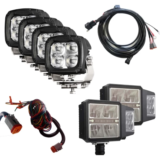 Комплект LED Освещения LTPRTZ для Снегоочищения и Работы | 6 шт.