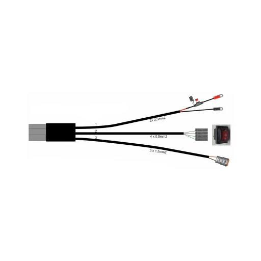 Комплект LED-кабелей для 1x X-Type Прожектора