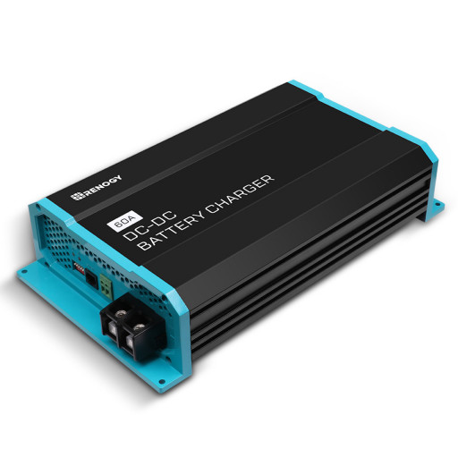 12V 60A DC į DC įmontuotas akumuliatoriaus įkroviklis