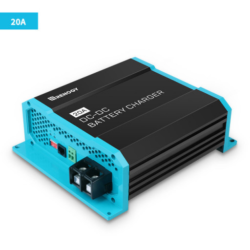 CORE 12V 20A DC–DC akumuliatoriaus įkroviklis